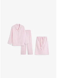 Gewebter Flanell Pyjama mit Geschenktasche, bonprix Gewebter Flanell Pyjama mit Geschenktasche, bonprix