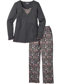 Pyjama aus Bio-Baumwolle, bonprix Pyjama aus Bio-Baumwolle, bonprix