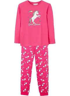 Pyjama aus reiner Bio-Baumwolle (2-tlg. Set), bonprix Pyjama aus reiner Bio-Baumwolle (2-tlg. Set), bonprix