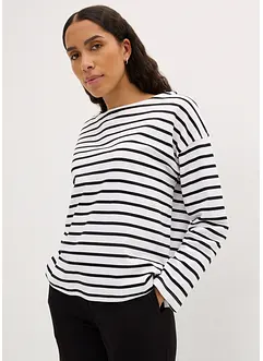 Langarmshirt aus reiner Bio-Baumwolle, (2er Pack), bonprix Langarmshirt aus reiner Bio-Baumwolle, (2er Pack), bonprix