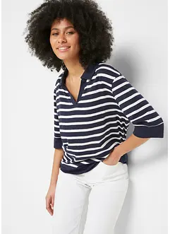 Poloshirt aus Baumwolle-Viskose Mix, bonprix Poloshirt aus Baumwolle-Viskose Mix, bonprix