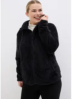 Teddy-Fleece Jacke, bonprix Teddy-Fleece Jacke, bonprix