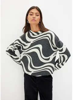 Kuschel-Rippshirt, bonprix Kuschel-Rippshirt, bonprix