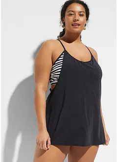 Tankini long (ens. 2 pces) effet superposé, bonprix Tankini long (ens. 2 pces) effet superposé, bonprix