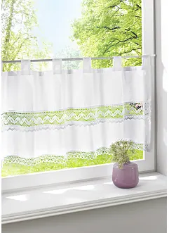 Scheibengardine mit Häkellkante, bonprix Scheibengardine mit Häkellkante, bonprix