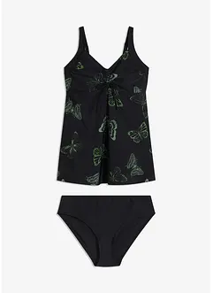 Long-Tankini mit V-Ausschnitt (2-tlg.Set), bonprix Long-Tankini mit V-Ausschnitt (2-tlg.Set), bonprix