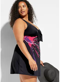 Badekleid mit breiten Trägern, bonprix Badekleid mit breiten Trägern, bonprix