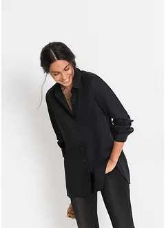 Hemdbluse aus softer Viskose, bonprix Hemdbluse aus softer Viskose, bonprix