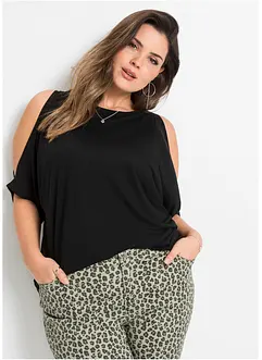 Cold-Shoulder-Shirt aus Viskose, bonprix Cold-Shoulder-Shirt aus Viskose, bonprix