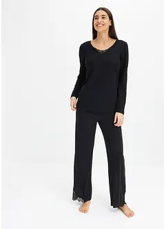 Haut de pyjama contenant de la viscose, bonprix Haut de pyjama contenant de la viscose, bonprix