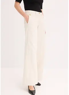 Wide Leg Hose mit Stretch, bonprix Wide Leg Hose mit Stretch, bonprix