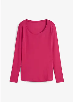 Langarmshirt aus reiner Bio-Baumwolle, bonprix Langarmshirt aus reiner Bio-Baumwolle, bonprix