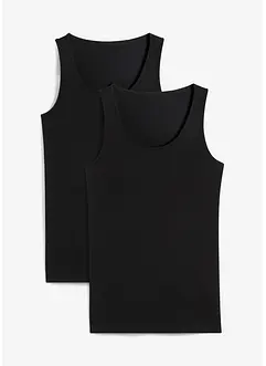 Tanktop, (2er Pack), bonprix Tanktop, (2er Pack), bonprix