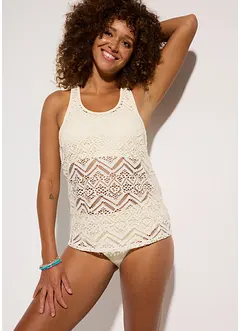 Tankini (ens. 2 pces) en dentelle, bonprix Tankini (ens. 2 pces) en dentelle, bonprix