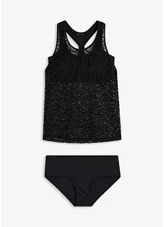 Tankini (2-tlg. Set) aus Spitze, bonprix Tankini (2-tlg. Set) aus Spitze, bonprix