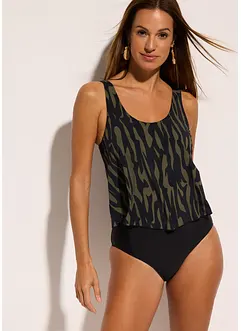 Badeanzug in Tankini-Optik, bonprix Badeanzug in Tankini-Optik, bonprix