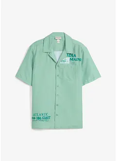 Chemise manches courtes 100% coton, bonprix Chemise manches courtes 100% coton, bonprix