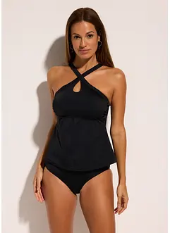 Tankini (2-tlg.Set) mit gekreuzten Trägern, bonprix Tankini (2-tlg.Set) mit gekreuzten Trägern, bonprix