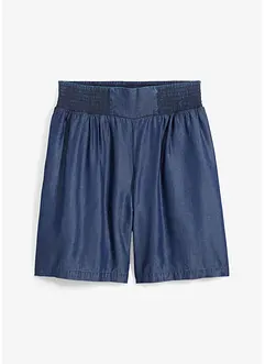 Schlupf-Shorts mit Smockbund, bonprix Schlupf-Shorts mit Smockbund, bonprix