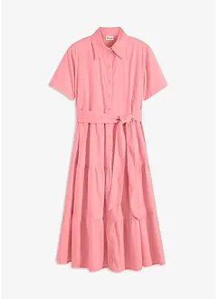 Blusenkleid aus elastischem Baumwoll-Mix, bonprix Blusenkleid aus elastischem Baumwoll-Mix, bonprix