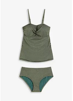 Tankini (2-tlg.Set) mit Glanzfäden, bonprix Tankini (2-tlg.Set) mit Glanzfäden, bonprix