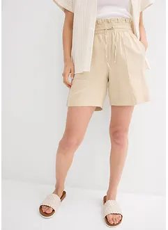 Short en lin mélangé, bonprix Short en lin mélangé, bonprix