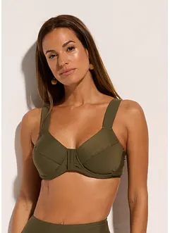 Minimizer-Bikinioberteil mit breiten Trägern, bonprix Minimizer-Bikinioberteil mit breiten Trägern, bonprix