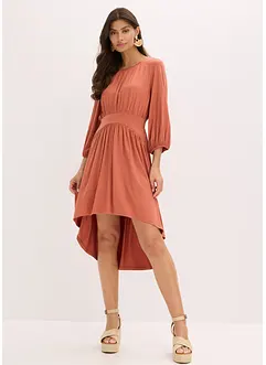 Robe en jersey avec fronces, bonprix Robe en jersey avec fronces, bonprix