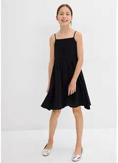 Robe à fines bretelles en gaze de coton, bonprix Robe à fines bretelles en gaze de coton, bonprix
