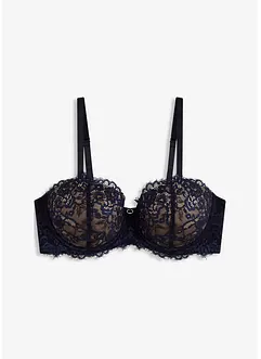Soutien-gorge balconnet en dentelle à franges, bonprix Soutien-gorge balconnet en dentelle à franges, bonprix