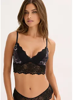Triangel Bustier mit Spitze, bonprix Triangel Bustier mit Spitze, bonprix