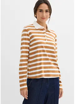 Poloshirt aus schwerer Bio-Baumwolle, bonprix Poloshirt aus schwerer Bio-Baumwolle, bonprix