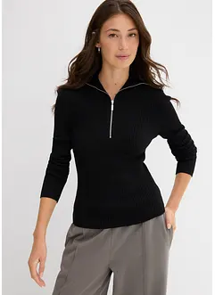 Rippshirt aus softem Viskose-Mix, bonprix Rippshirt aus softem Viskose-Mix, bonprix