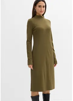Robe en jersey milano à col montant, bonprix Robe en jersey milano à col montant, bonprix