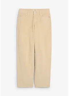 Barrel-Cordhose Mid Waist, bonprix Barrel-Cordhose Mid Waist, bonprix