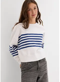 Oversize-Sweatshirt aus reiner Baumwolle, bonprix Oversize-Sweatshirt aus reiner Baumwolle, bonprix