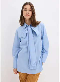 Schluppenbluse aus reiner Baumwolle, bonprix Schluppenbluse aus reiner Baumwolle, bonprix