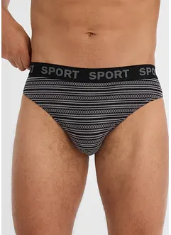 Lot de 4 slips coton, bonprix Lot de 4 slips coton, bonprix