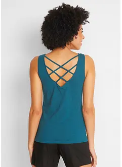 Jersey-Top aus reiner Bio-Baumwolle, bonprix Jersey-Top aus reiner Bio-Baumwolle, bonprix