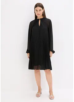 Robe courte plissée en mousseline, bonprix Robe courte plissée en mousseline, bonprix