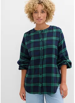Flanellhemd aus reiner Baumwolle, bonprix Flanellhemd aus reiner Baumwolle, bonprix