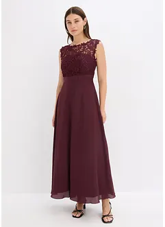 Robe longue avec dentelle, bonprix Robe longue avec dentelle, bonprix