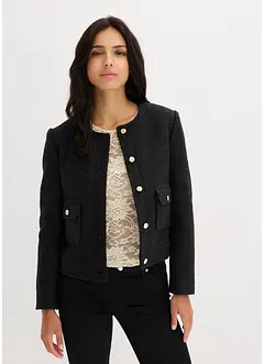 Blouson en maille bouclette douce, bonprix Blouson en maille bouclette douce, bonprix