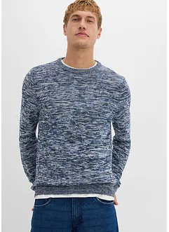 Grobstrick-Pullover mit Baumwolle, bonprix Grobstrick-Pullover mit Baumwolle, bonprix