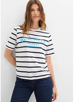 T-shirt rayé 100% coton, bonprix T-shirt rayé 100% coton, bonprix