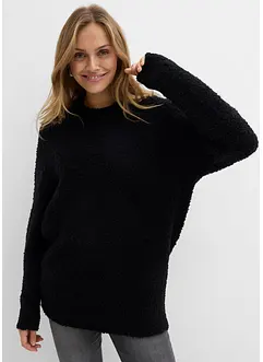 Pull oversize en maille bouclette, bonprix Pull oversize en maille bouclette, bonprix