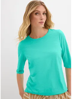 T-Shirt aus reiner Bio-Baumwolle, (2er Pack), bonprix T-Shirt aus reiner Bio-Baumwolle, (2er Pack), bonprix