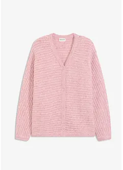 Grobstrickjacke mit Wollanteil, bonprix Grobstrickjacke mit Wollanteil, bonprix