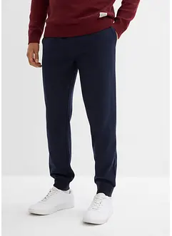 Pantalon de jogging à bords-côtes en bas de jambe, bonprix Pantalon de jogging à bords-côtes en bas de jambe, bonprix