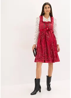 Dirndl mit Pailletten Schürze (2-tlg.Set), bonprix Dirndl mit Pailletten Schürze (2-tlg.Set), bonprix